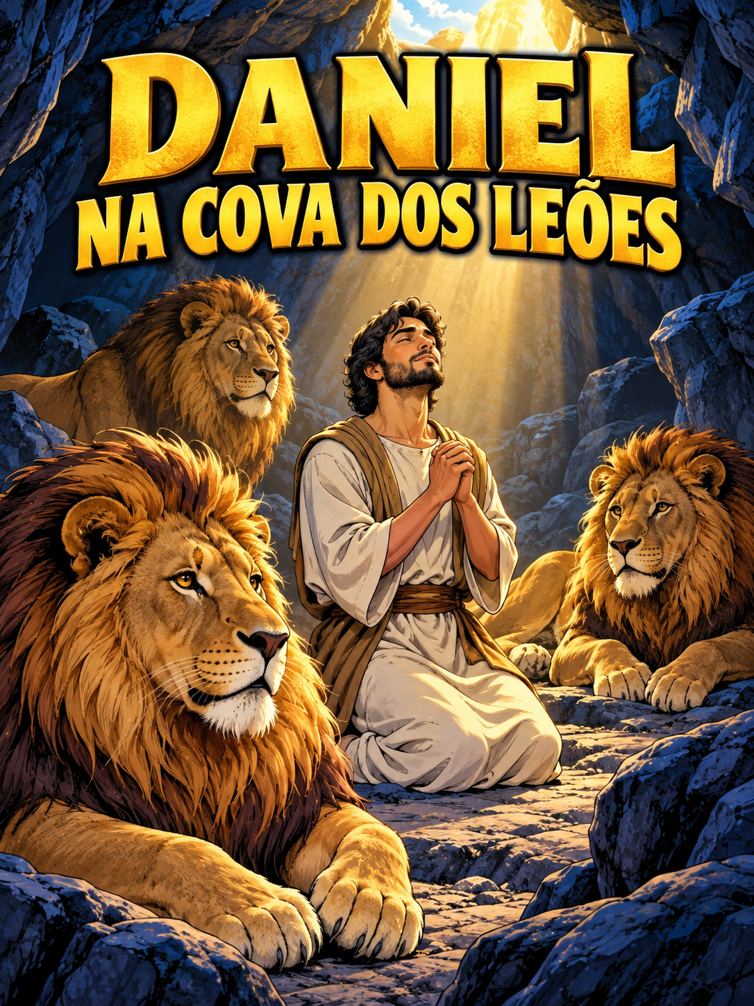 Capa da HQ Daniel na Cova dos Leões