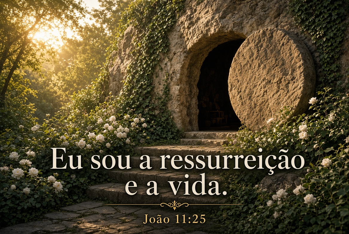 Imagem bíblica de João 11:25