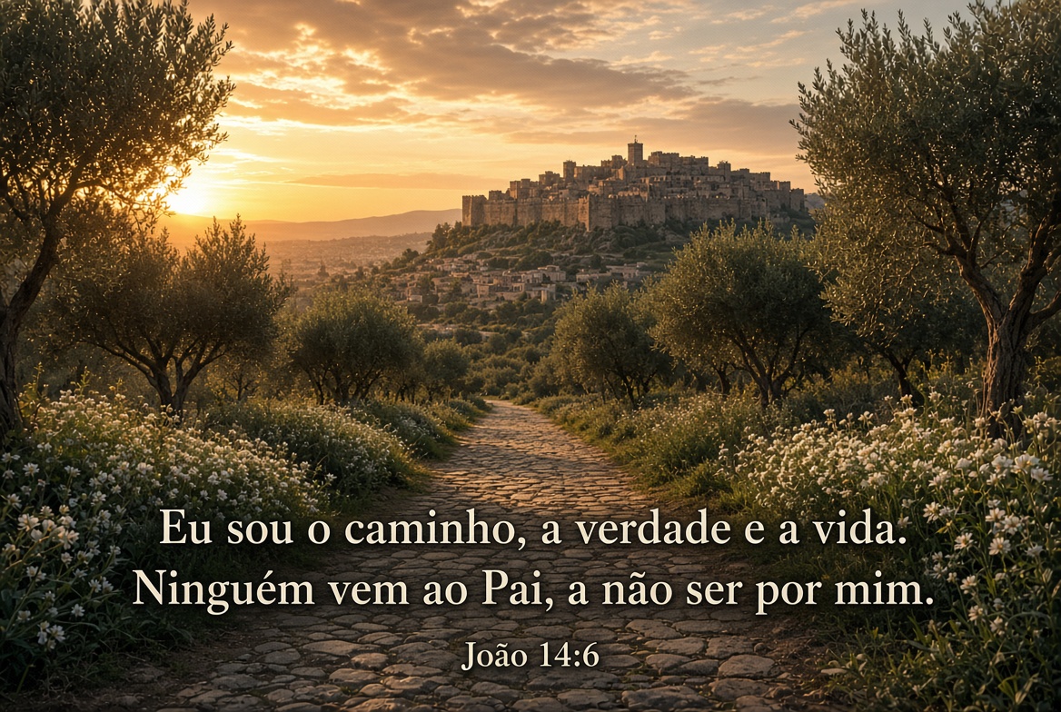 Imagem bíblica de João 14:6