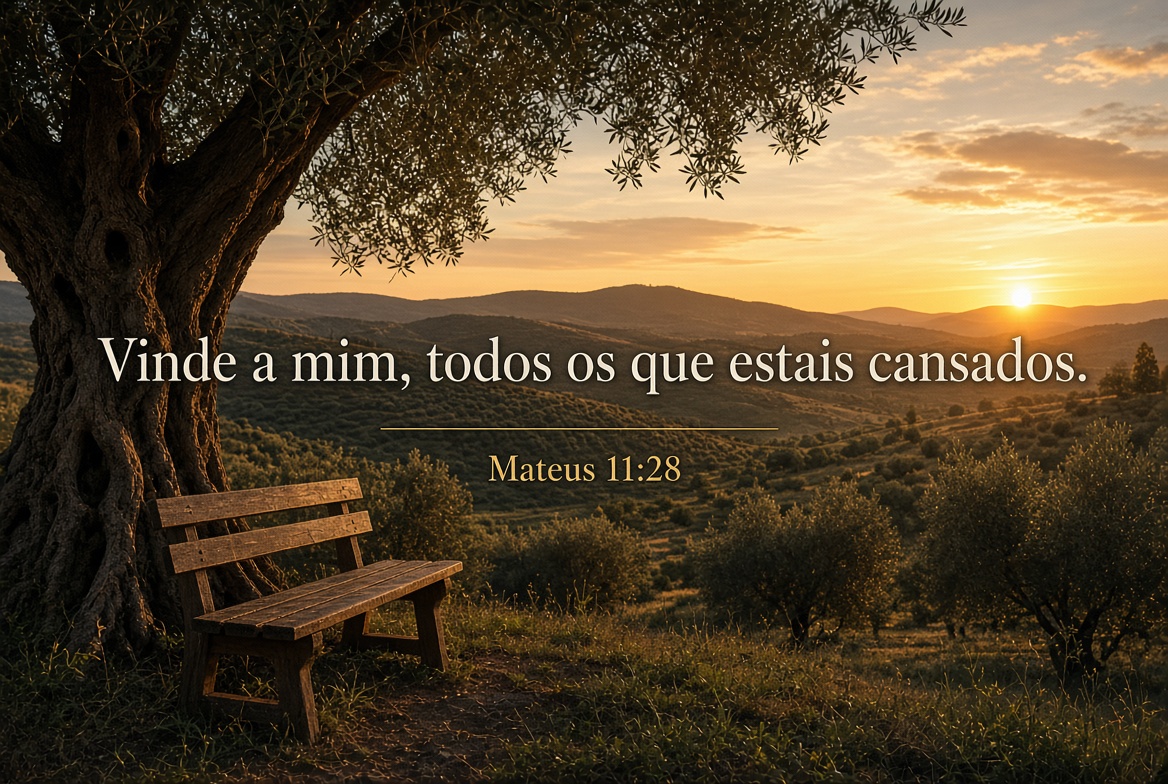 Imagem bíblica de Mateus 11:28
