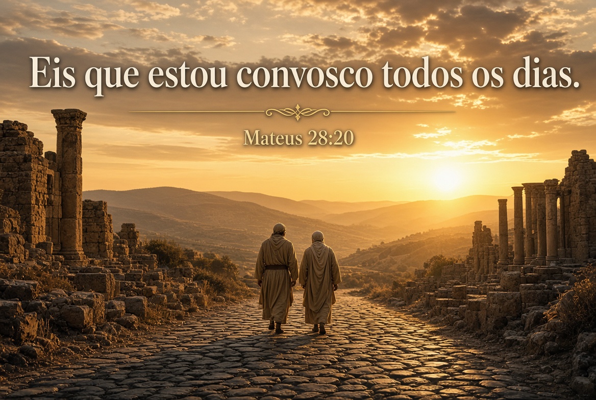 Imagem bíblica de Mateus 28:20