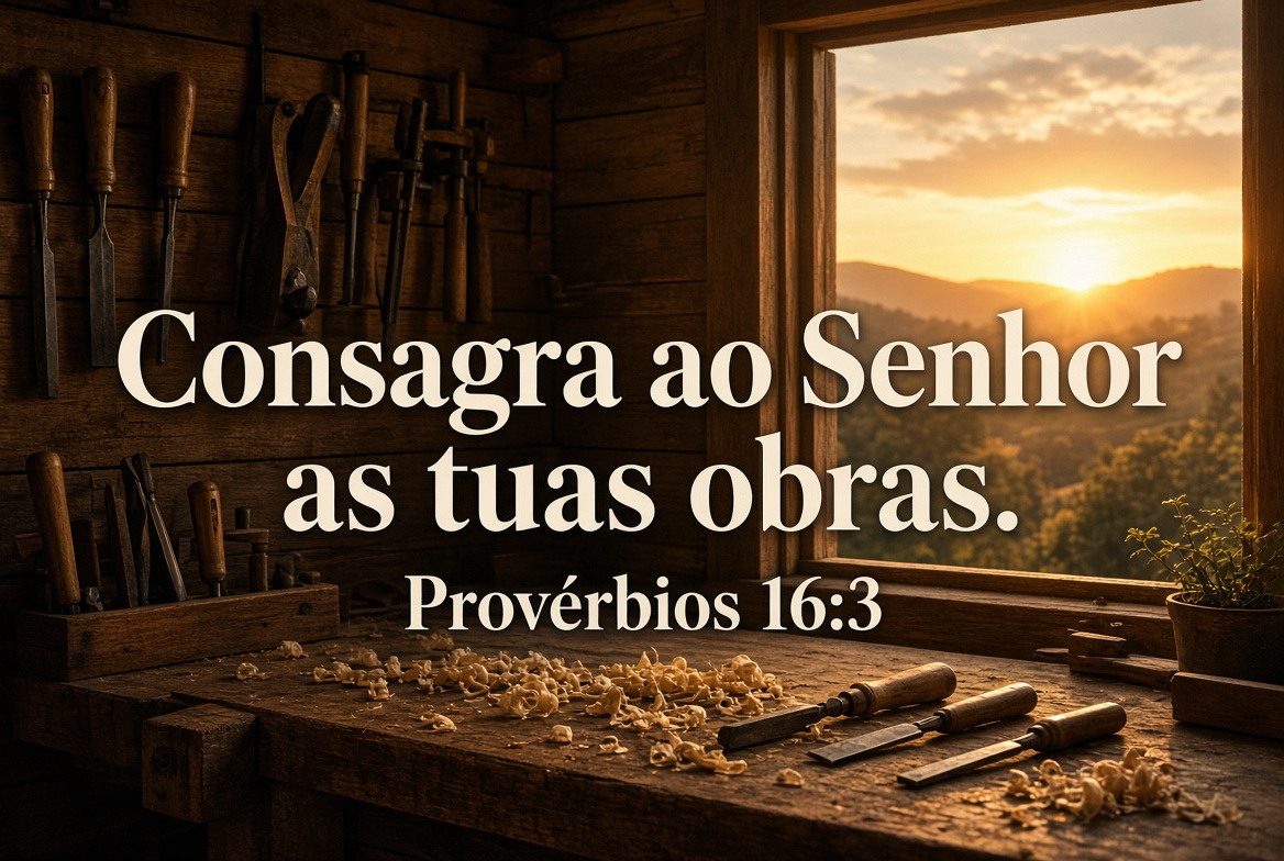 Imagem bíblica de Provérbios 16:3