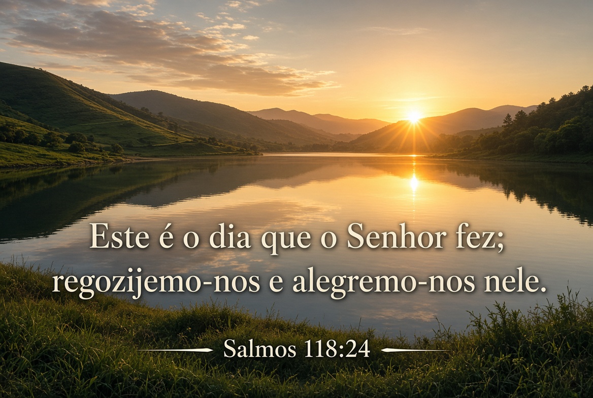 Imagem bíblica de Salmos 118:24