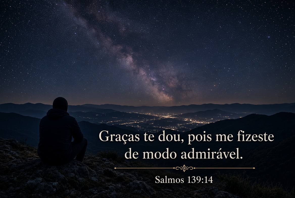 Imagem bíblica de Salmos 139:14
