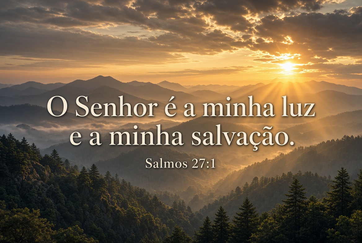 Imagem bíblica de Salmos 27:1