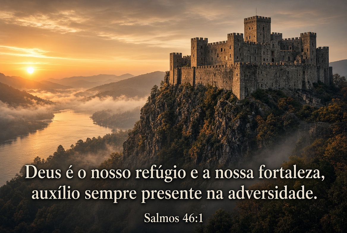 Imagem bíblica de Salmos 46:1